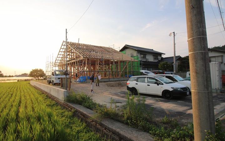 冬の完成に向け、先週新たな物件の